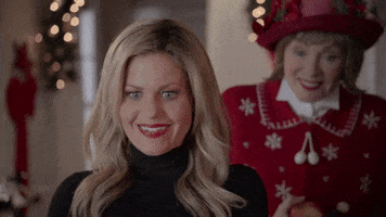 candace cameron bure a shoe addicts christmas GIF by Hallmark Channel