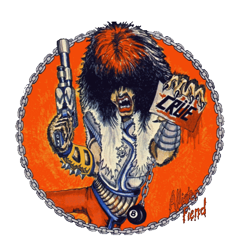 Heavy Metal Classic Rock Sticker by Mötley Crüe