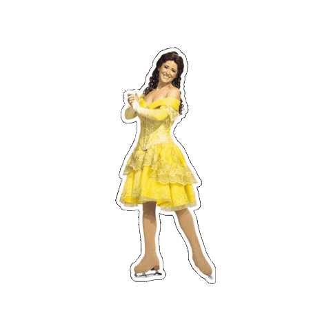 Beauty And The Beast Belle Sticker by Disney On Ice