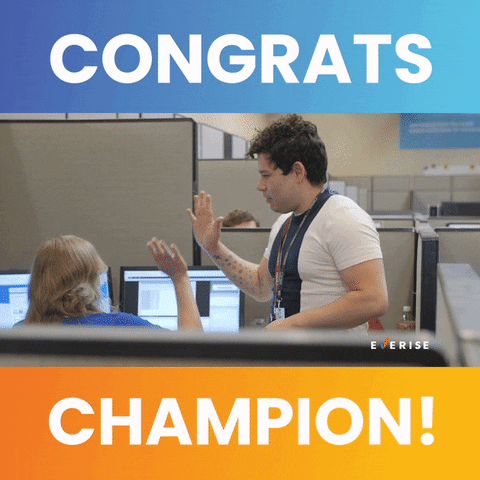 High Five Congrats GIF by Everise