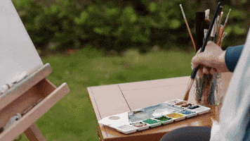 chesapeake shores painting GIF by Hallmark Channel