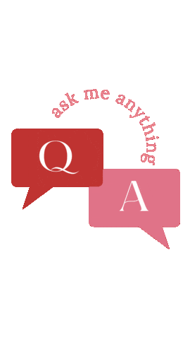 Ask Me Anything Qa Sticker by Audrey Wolf Co