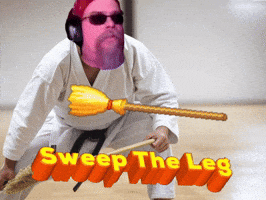 Sweep The Leg GIF