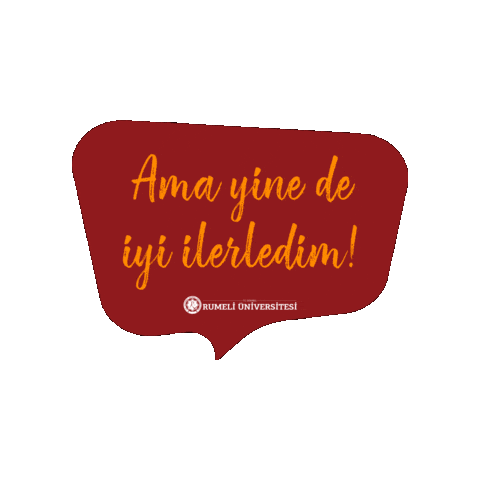 Rumelifarki Sticker by İstanbul Rumeli Üniversitesi