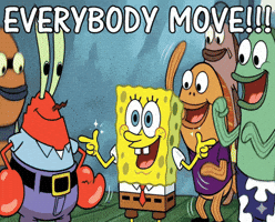 Spongebob Move GIF