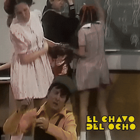 El Chavo Escuela GIF by Grupo Chespirito
