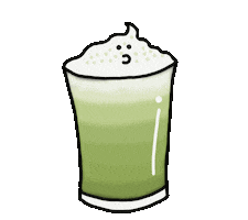Drink Matcha Sticker