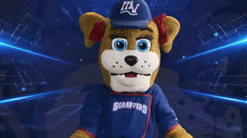 Get Loud Kiss GIF by Mahoning Valley Scrappers