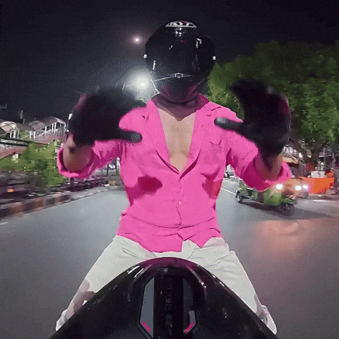 Biker Figure GIF
