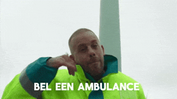Ambulance Ehbo GIF by Hibe media