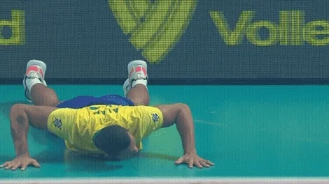 Stretching Come On GIF