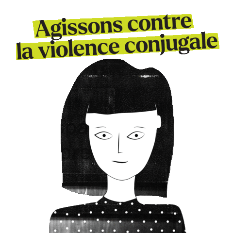 Violenceconjugale Sticker by Regroupement des maisons pour femmes victimes de violence conjugale