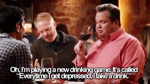 depressed its over GIF
