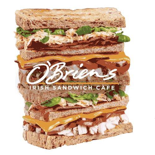 O'Briens Café Sticker