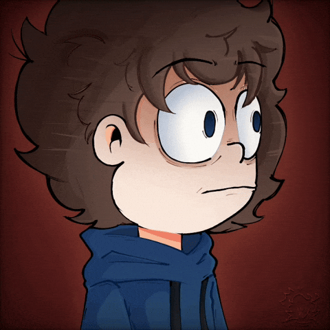 Shocked Blink GIF