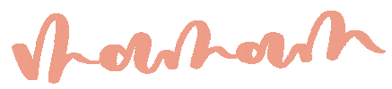 Lettering Nyam Sticker