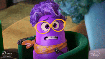 Scared Maya Rudolph GIF by Disney Pixar