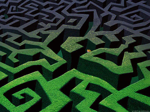 Video Games Maze GIF - Video Games Maze Challenge - Discover & Share GIFs