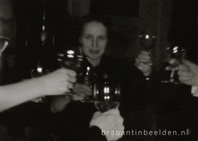 Celebrate Bottoms Up GIF by Brabant in Beelden