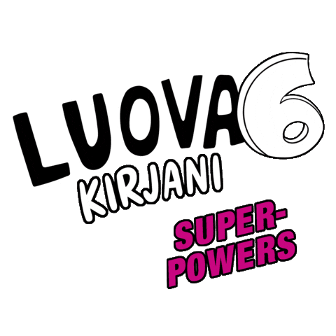 Superpowers Supersankari Sticker by Otavankirjat