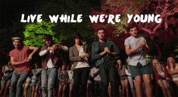 live like we're young one direction GIF by Vevo