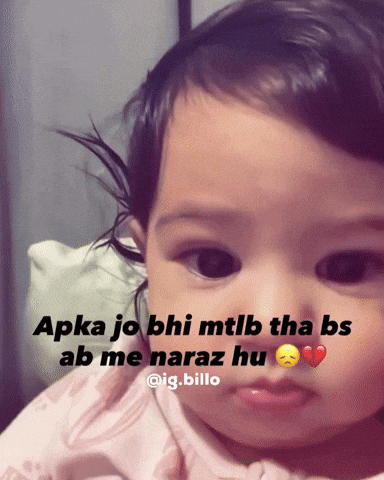 Cute Meme I Am Upset GIF