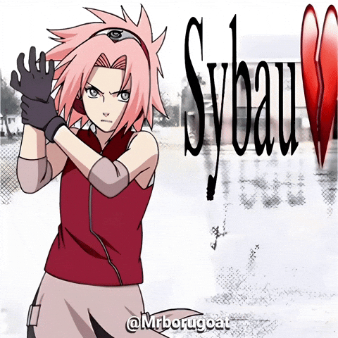 Sakura Haruno Shut Up GIF