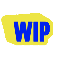 Work In Progress Design Sticker by Caratti e Poletto