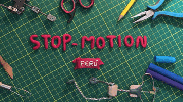 Plastikiller animation lettering peru stop motion GIF