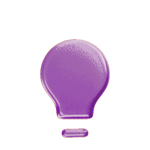 Lightbulb Sticker by POSTPRO