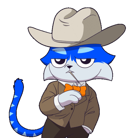 Cat Hello Sticker by Toshithecat