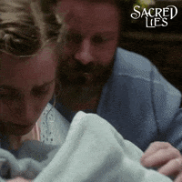 season 1 newborn baby GIF by Sacred Lies