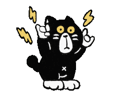 Rock 貓 Sticker
