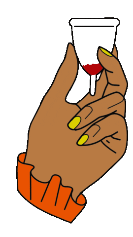 Menstrual Cup Sticker by The Period Place