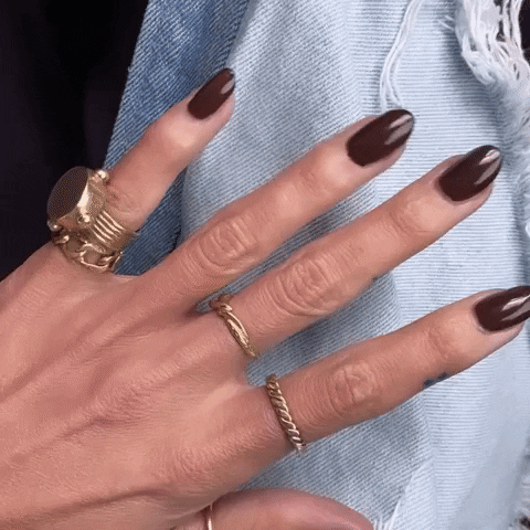 Brown Nails GIF by Trés She