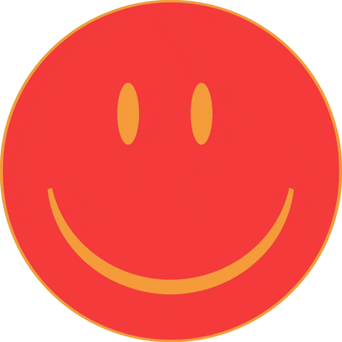smiley face rainbow GIF
