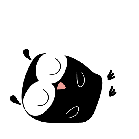 Tired Night Sticker
