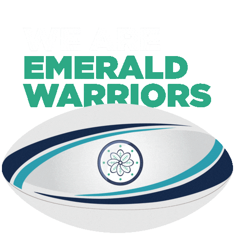 Rugby Team Sticker by Emerald Warriors RFC