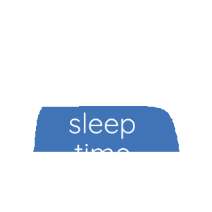 sleep time consulting Sticker
