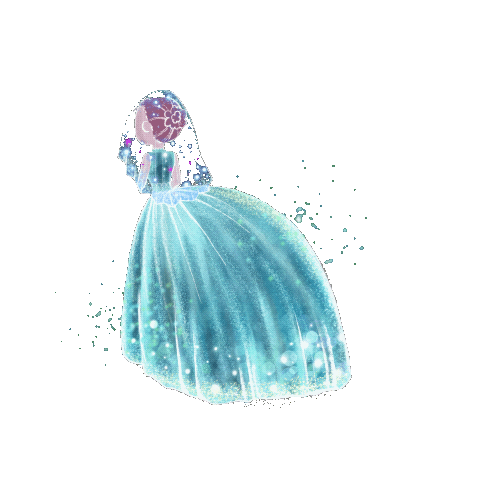 Princess Dress Sticker