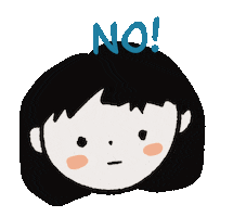 No Angry Sticker