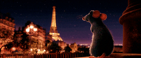 paris france ratatouille eiffel tower GIF