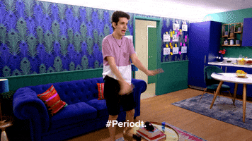 React Period GIF by The Circle Netflix (US)