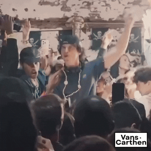 Partying GIF