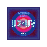 Achtung Baby Sphere Sticker by U2