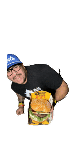 Burger Sticker by Candelas