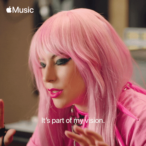 Creating Lady Gaga GIF by Apple Music