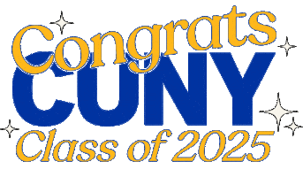 Graduation Cuny Sticker by The City University of New York