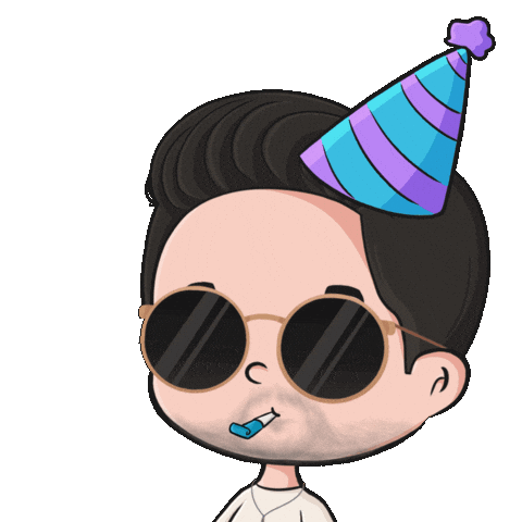 Happy Party Sticker
