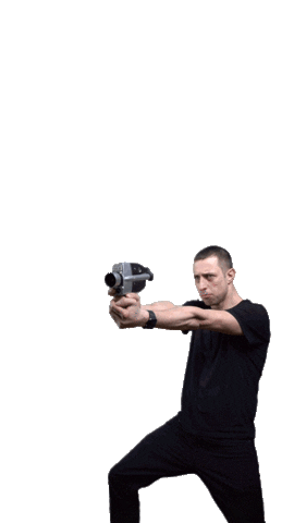 Shooter Sticker by Henning Radam